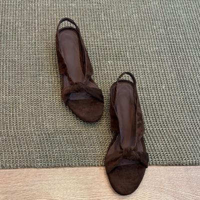 Мода Новый Стиль Популярные Женские Летние Босоножки-Гладиаторы с Открытым Носком Роскошная Мода Уличные Пляжные Отпускные Балетки для Дам Zapatos Mujer