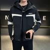 Work Jacket Men's Spring and Autumn New Loose Hooded Men's Jacket Spring Casual Tops