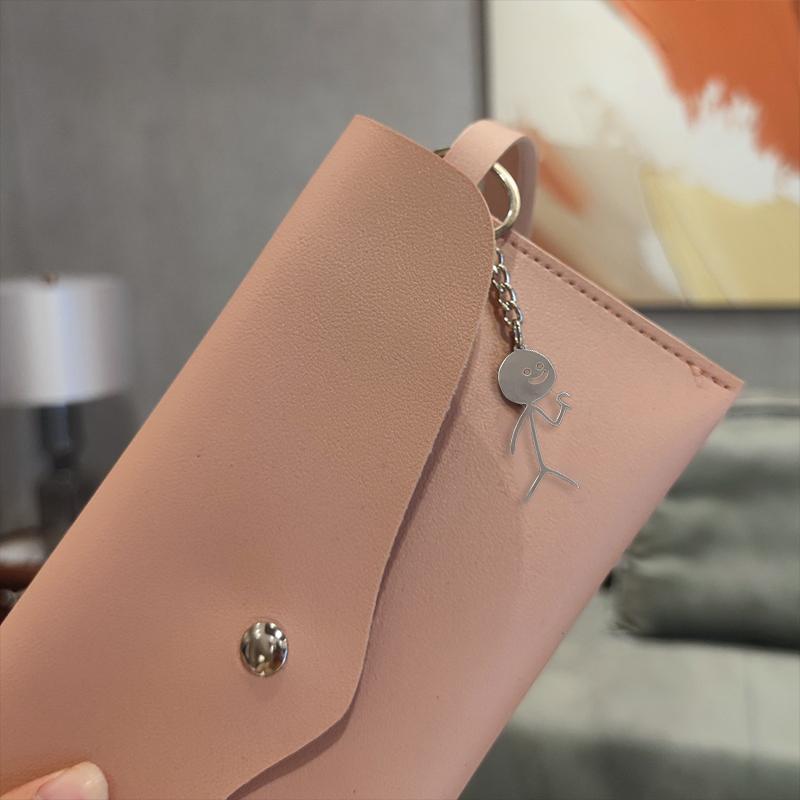 One Bag Stainless Steel Cartoon Couple Pair Of Figurines Pendant Doodle Love Fun Keychain\t Matchmaker