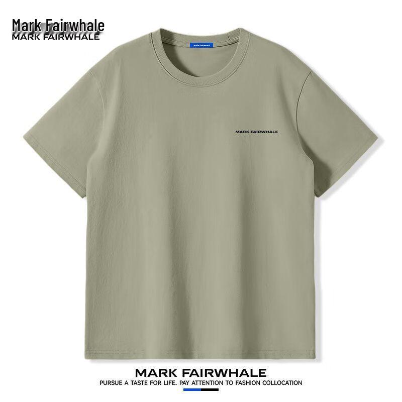 Mark Fairwhale Мужская хлопковая футболка оверсайз в уличном стиле