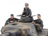 Tamiya Scale Limited Edition German Panzer IV G Early Production Vehicle with Messenger Bike Set for the Russian Front Plastic Model Kit 25209 1/35