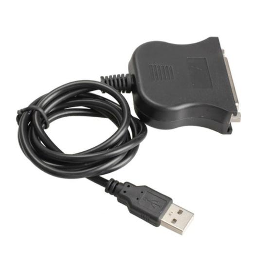 Кабель-конвертер USB папа на DB25 мама параллельный для принтера 25-контактный адаптерный шнур