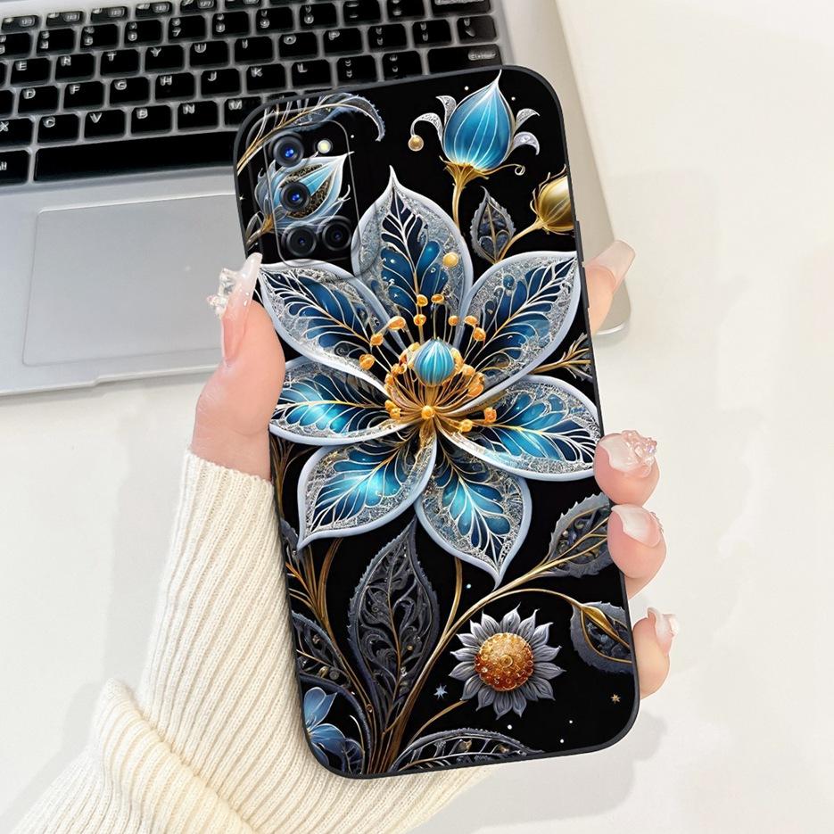 Чехол для Oppo A52 Oppo A72 A92 Новый Роскошный Конфетный Расписной Чехол Мягкий Силиконовый Чехол для Телефона Для Oppo A92 A 52 72 OppoA52 OppoA72 Сумки