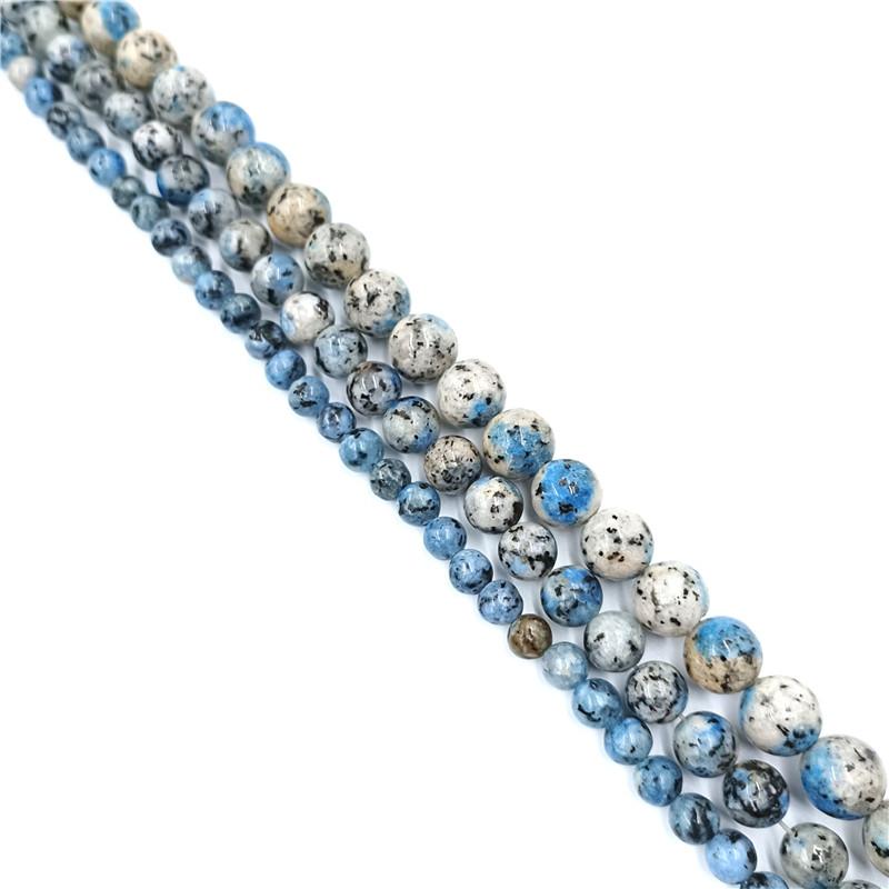 6, 8, 10 мм круглый натуральный камень-разделитель, свободные бусины, браслет, ожерелье, сделай сам, ювелирные изделия ручной работы, аксессуары для изготовления ювелирных изделий