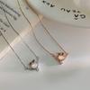 Shell Owl Necklace Cute Little Animal Collarbone Chain Temperament Versatile New Trend Niche