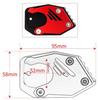 For Honda CBR650R -2025 Foot Side Stand Extension CBR 650R Kickstand Plate