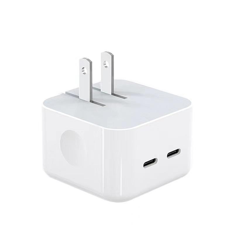 Сертификация ETL зарядного устройства PD40W применима к мобильному телефону iPhone14 Watch Dual C Foldable Fast Charge Source