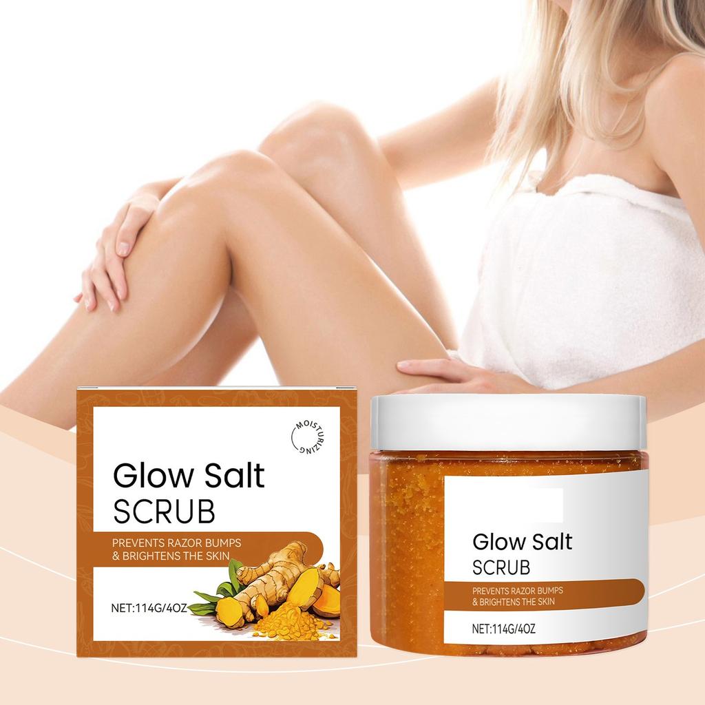 Нежный увлажняющий очищающий увлажняющий гладкий скраб для тела