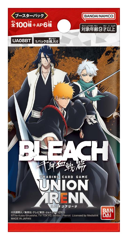 BANDAI UNION ARENA Booster Pack BLEACH Millennium Blood War Arc 16 Packs Included [UA08BT] (BOX)