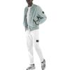 Stone Island Ss23 Solid Color Logo Patch Zip Jacket Men jackets Sky-Blue 781542629-V0041