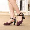 Latin Dance Shoes Authentic Female Soft-Soled Dancing Professional National Standard Ballroom