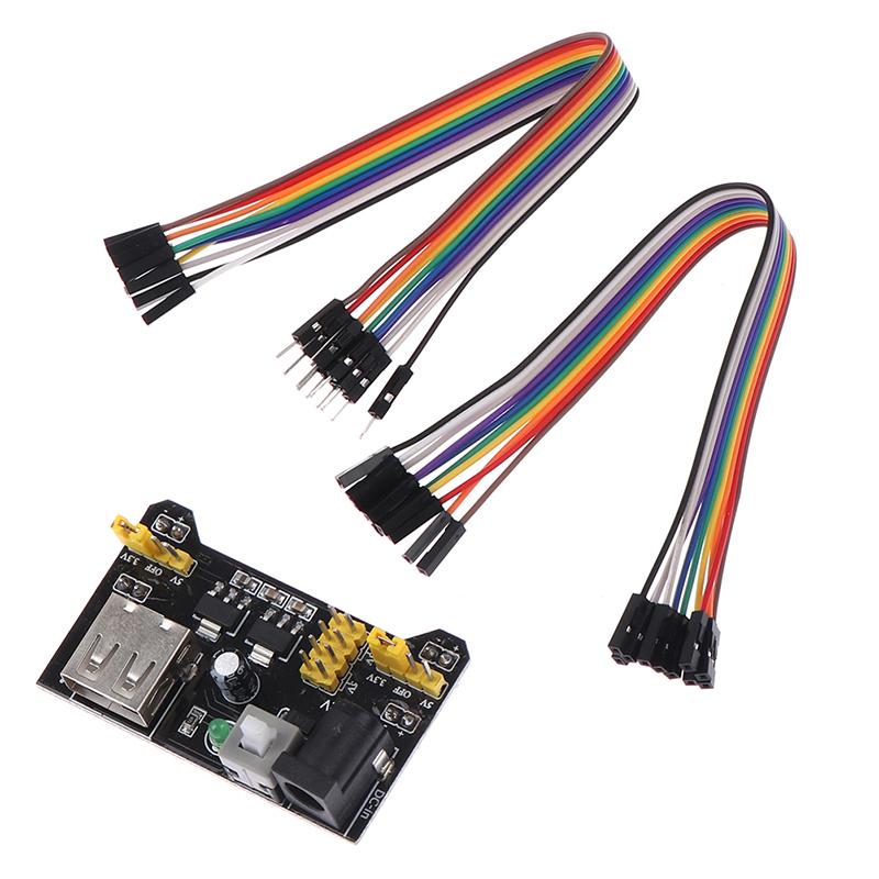 Electronics Component Basic Kit With 830 Tie-Points Breadboard Cable Resistor