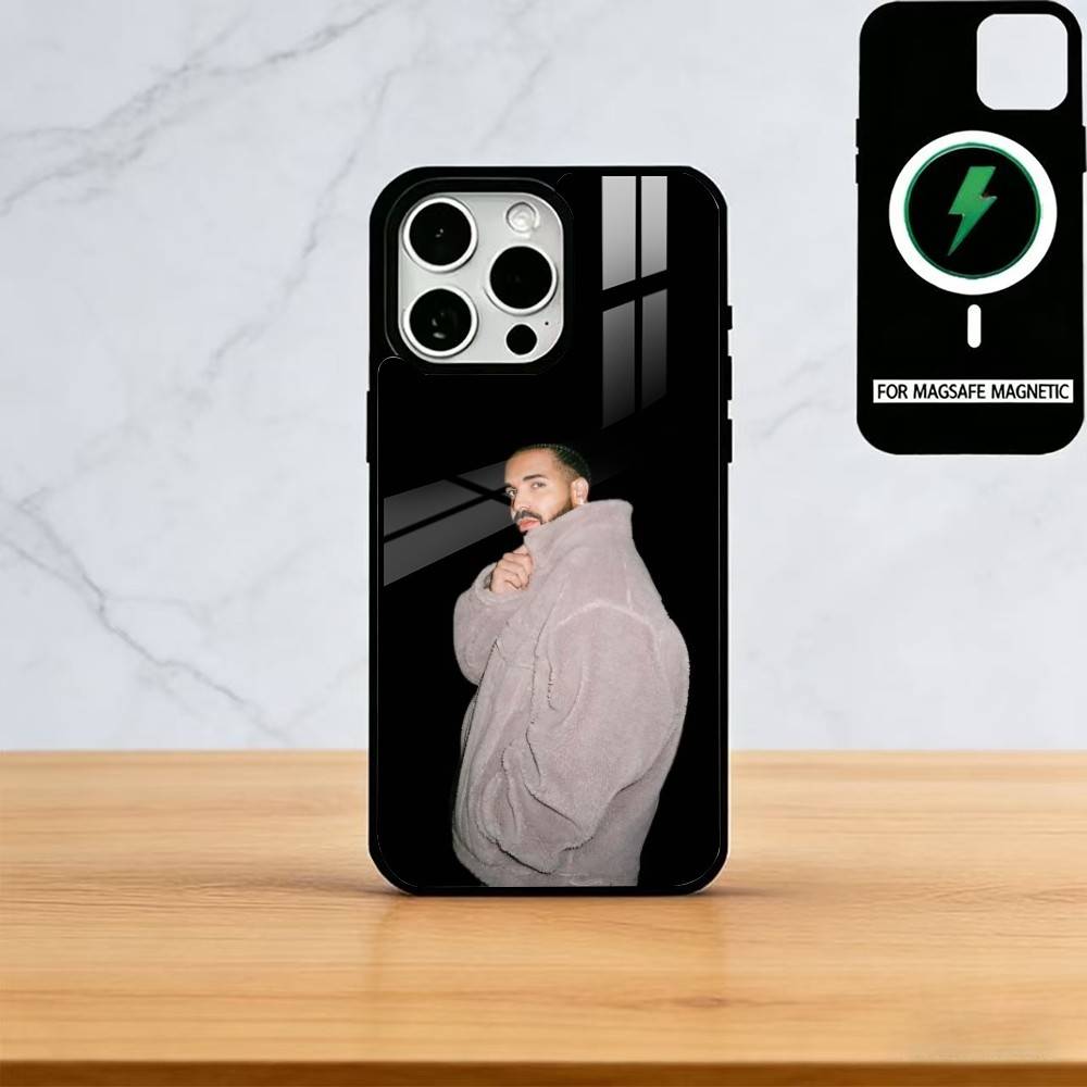 Чехол для телефона рэпера D-Drake Для iPhone17,16,15,14,13,12,11 Plus,Pro Магнитный Для Magsafe Беспроводной Зарядки