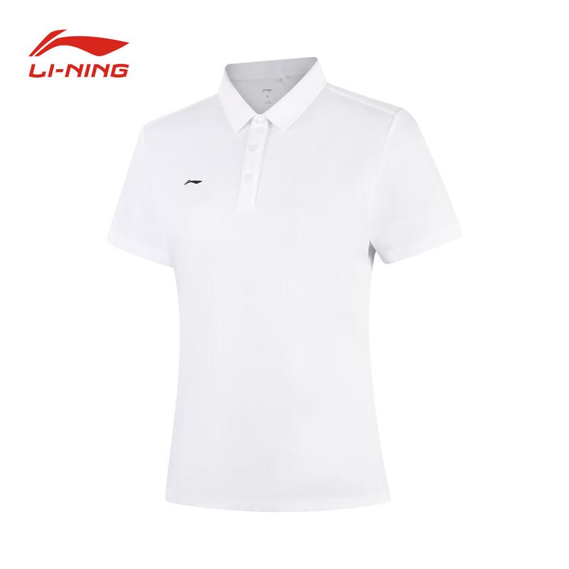 Унисекс рубашка-поло Li-Ning с коротким рукавом, деловой кэжуал