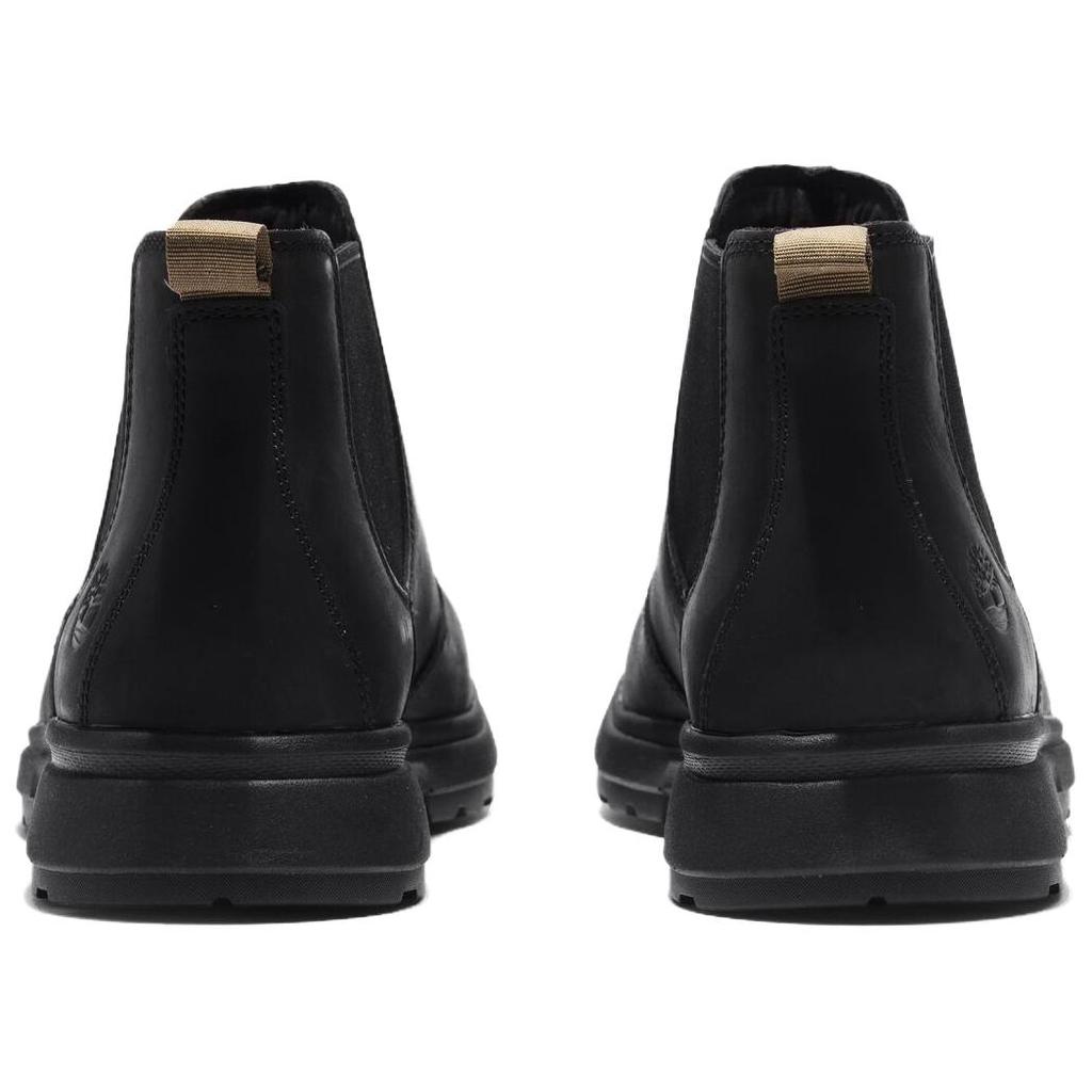 Timberland Удобные короткие ботинки челси Atwells Avenue, мужские ботинки, черные TB0A5R9M0151