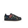 adidas Оригинальные кроссовки Superstar 2 с низким верхом для скейтбординга Женские черные кроссовки JS4045
