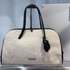 Jacquemus 242025 / Повседневная сумка-тоут большой вместимости для поездок на работу Ленивая мама