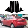 6 шт., стойки для стоек автомобиля, наклейки на обшивку двери, окна, внешние детали для Mazda Demio 2014-2019/для Toyota Yaris 2019-2020