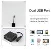 200W Solar Panel Kit With 60A Controller USB 12V Portable Solar Power Charger for  Car Boat RV Bank Battery CampingSolar Plate