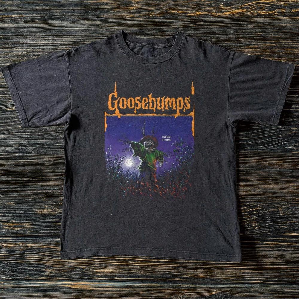 Goosebumps Scarecrow Walks At Midnight T-Shirt