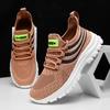 Casual Sneaker Men'S Summer Platform Fashion Jogging Trend Sneakers Mesh Outdoor Running Anti Odor Lightweight Training Shoes