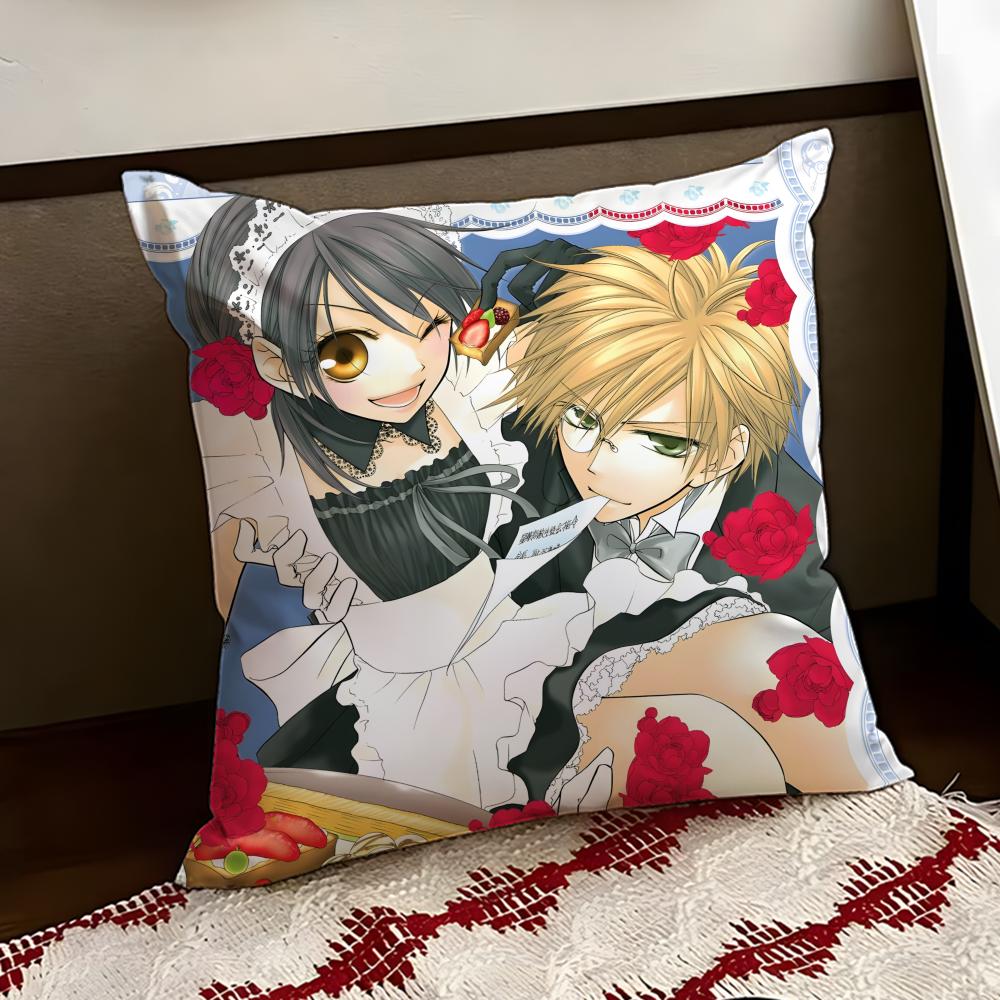 Подушка с аниме-принтом MMaid Sama, двусторонняя, мягкая, прочная, для дома, автомобиля, многоцелевая, для ежедневного комфорта