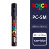 Маркер-краска Uni POSCA, 39 цветов PC-5M/44 PC-3M/36 PC-1M, Акриловые маркеры для рисования по камню, граффити, Художественные принадлежности