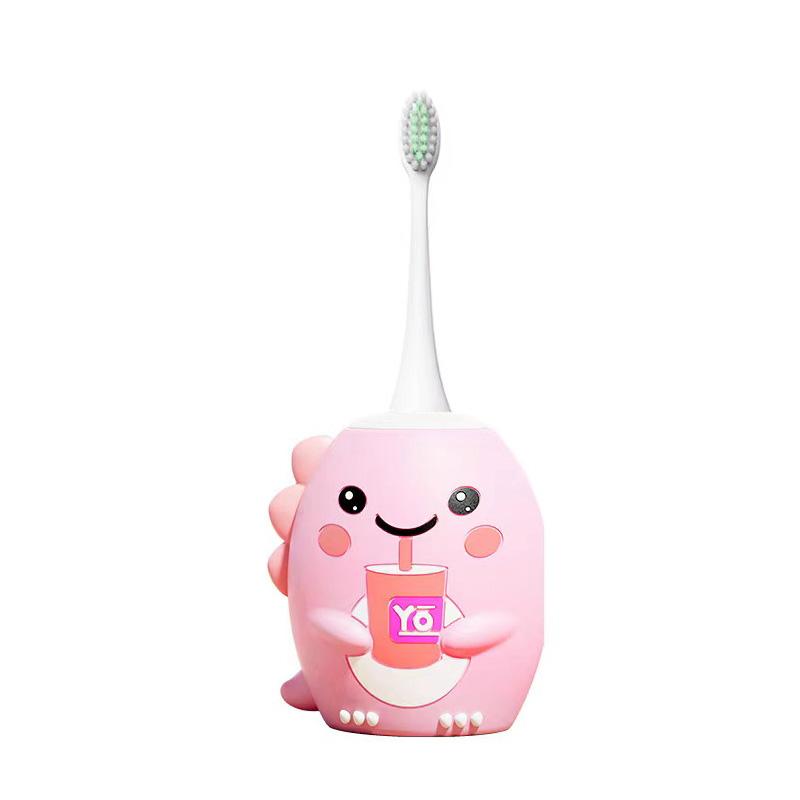 Умная детская U-образная звуковая электрическая зубная щетка детская силиконовая зубная щетка 360 градусов зубная щетка отбеливание зубов IPX7Waterproof