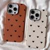 Стильный черный чехол-кошелек из кожи с маленьким сердцем для Xiaomi Poco M6 X6 X5 F6 F5 Pro Mi 11 Lite 5G 13T Pro, противоударный, мягкий бампер