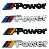 Металлическая наклейка-эмблема на багажник BMW для X1, X5, X6, M-Power, модификация крыла 3 и 5 серий