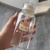 Милая Животная Термостойкая Стеклянная Бутылка для Воды