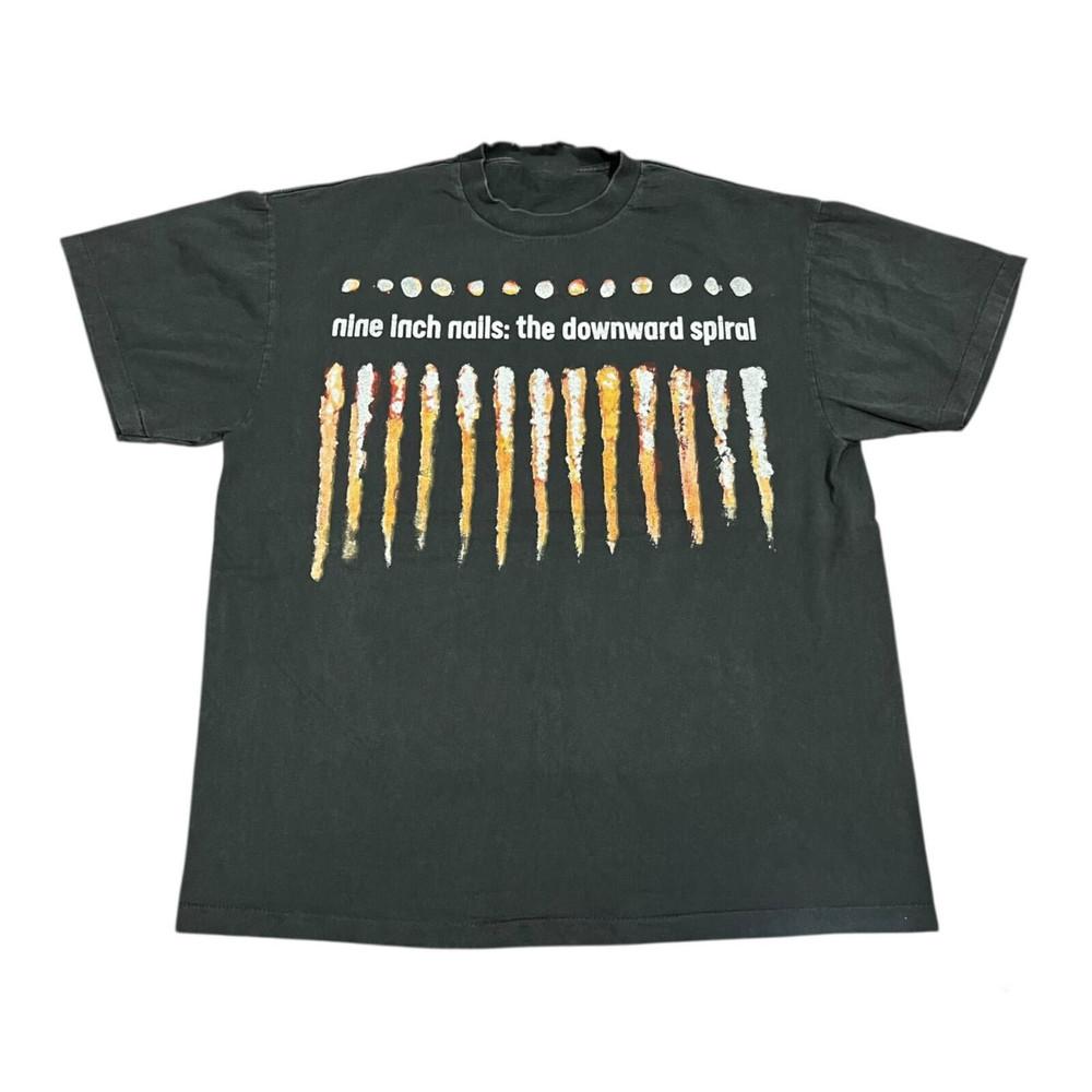 Новая футболка Nine Inch Nails The Downward Spiral Подарок для фанатов Унисекс S-5XL SS2115