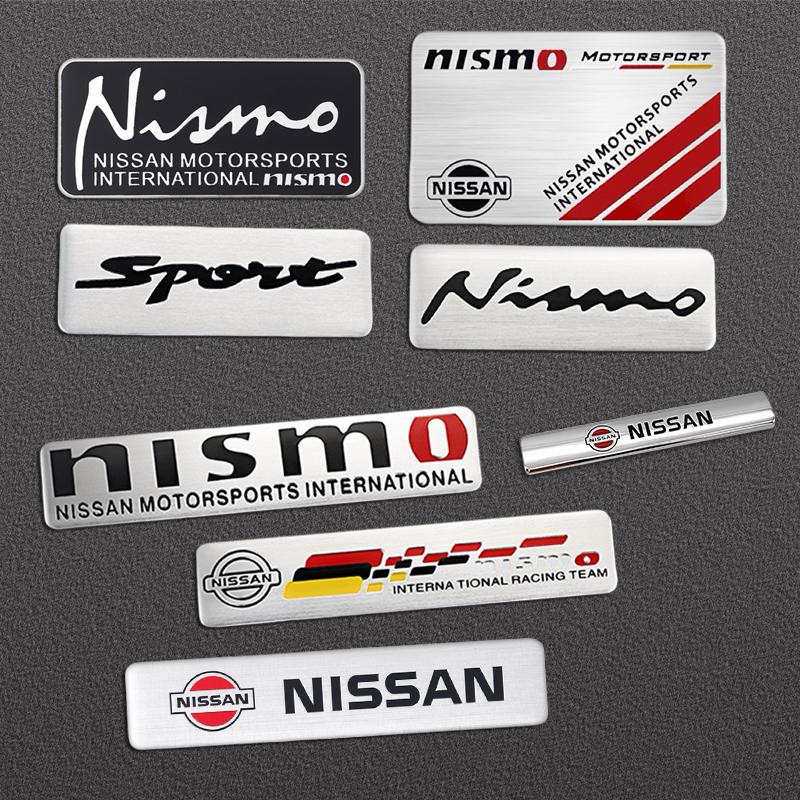 1 шт. 3D металлические наклейки на кузов автомобиля, багажник Для Nissan Sylphy N7 Teana Qashqai Note Navara Juke GTR 350z Patrol Leaf Tiida Kicks