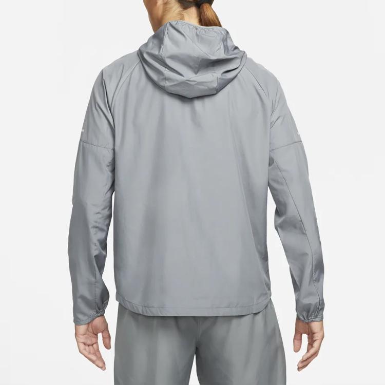 Nike Куртки MILER Мужские Серые С капюшоном Умеренные Другие DD4747-084