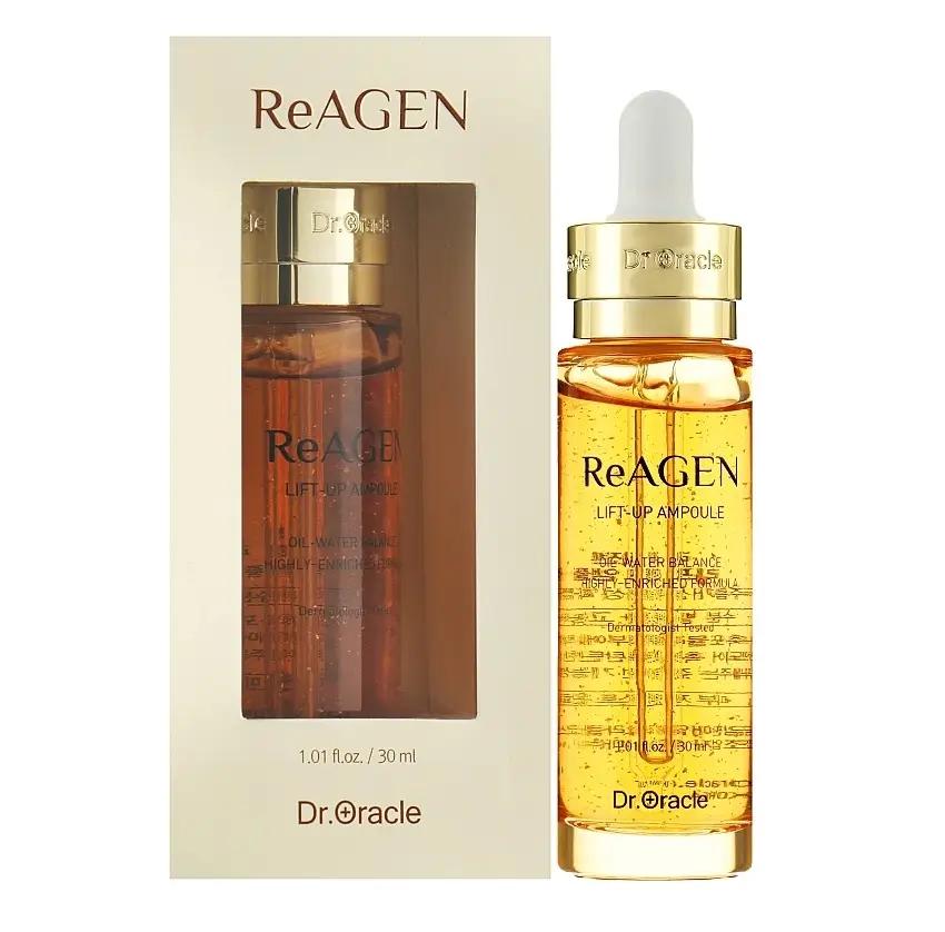 Антивозрастная сыворотка с пептидами и золотом ReAGEN Lift-up Ampoule Dr. Oracle 30 мл