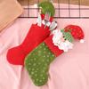 Holiday Hanging Sock Large Christmas Stocking for Christmas Tree Decoration Mantel Display Holiday Party Gifts Bag