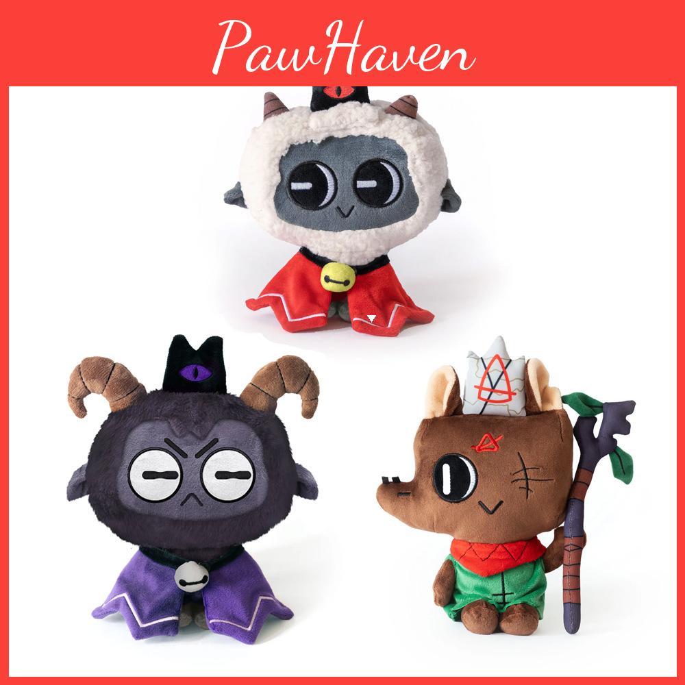 Мягкая игрушка Культ Ягненка Овечка Фигурка Животного с Наполнителем из ПП Хлопка Для Коллекционеров и Детей