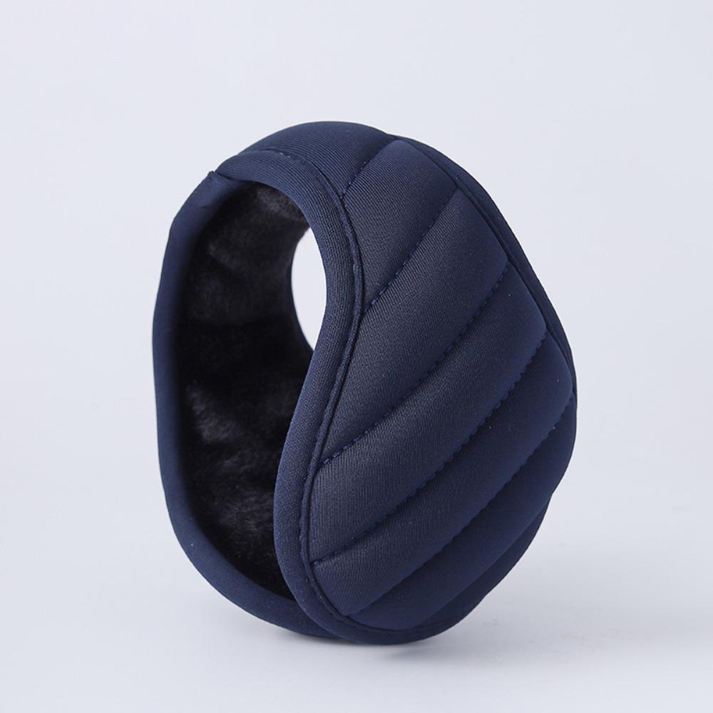 Thick Plush Lined Winter Earmuffs Soft Windproof Ear Covers Portable Plush Earmuffs Outdoor Use