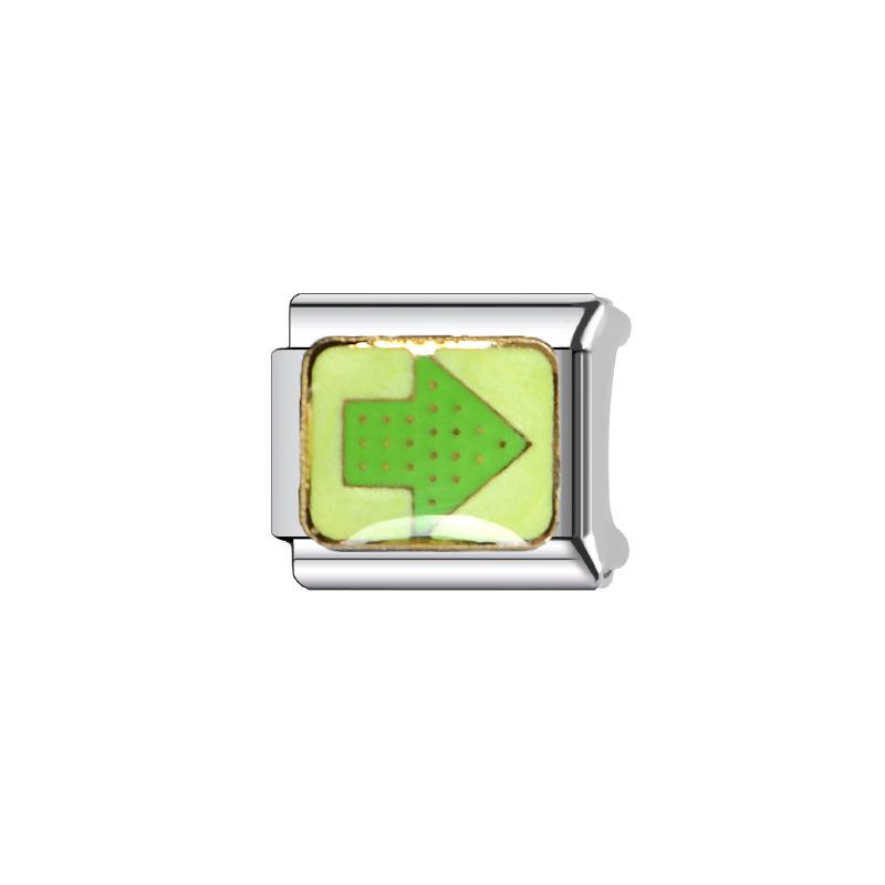 2024 Горячий браслет из нержавеющей стали с буквами своими руками в корейском, европейском и американском стилях