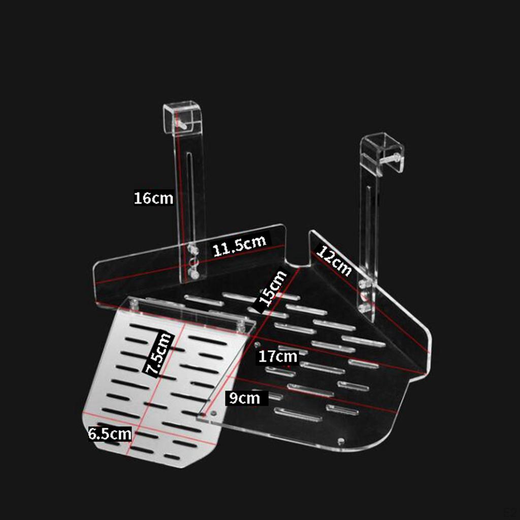 Акриловая платформа для черепах, док для лазания, место для отдыха, лестница для водных животных, терраса, террариум для черепах