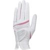 Dunlop XXIO Перчатки для гольфа Женские Бело-розовые 18 см Перчатки для гольфа на обе руки