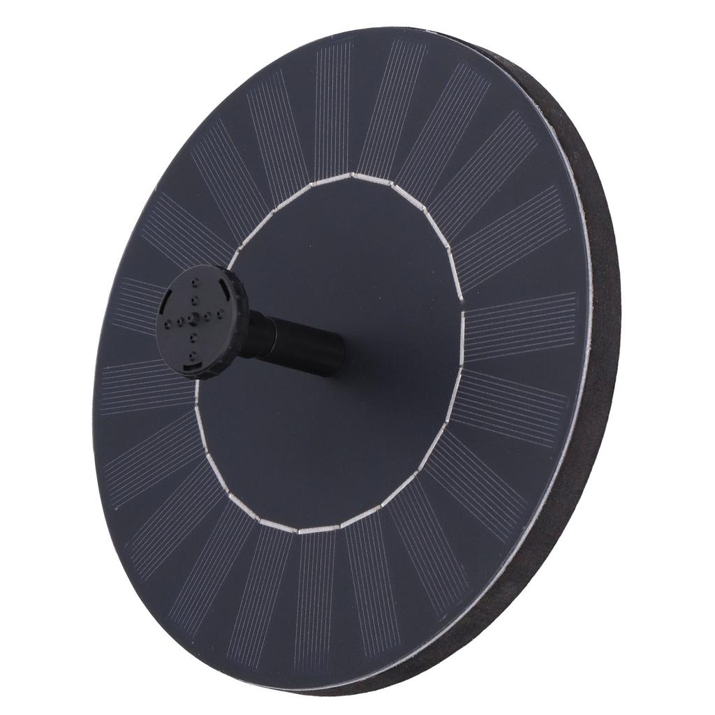 Фонтан на солнечной панели Монокристаллический кремний Уличный ландшафт Плавающая водяная помпа 5 В 2,5 Вт