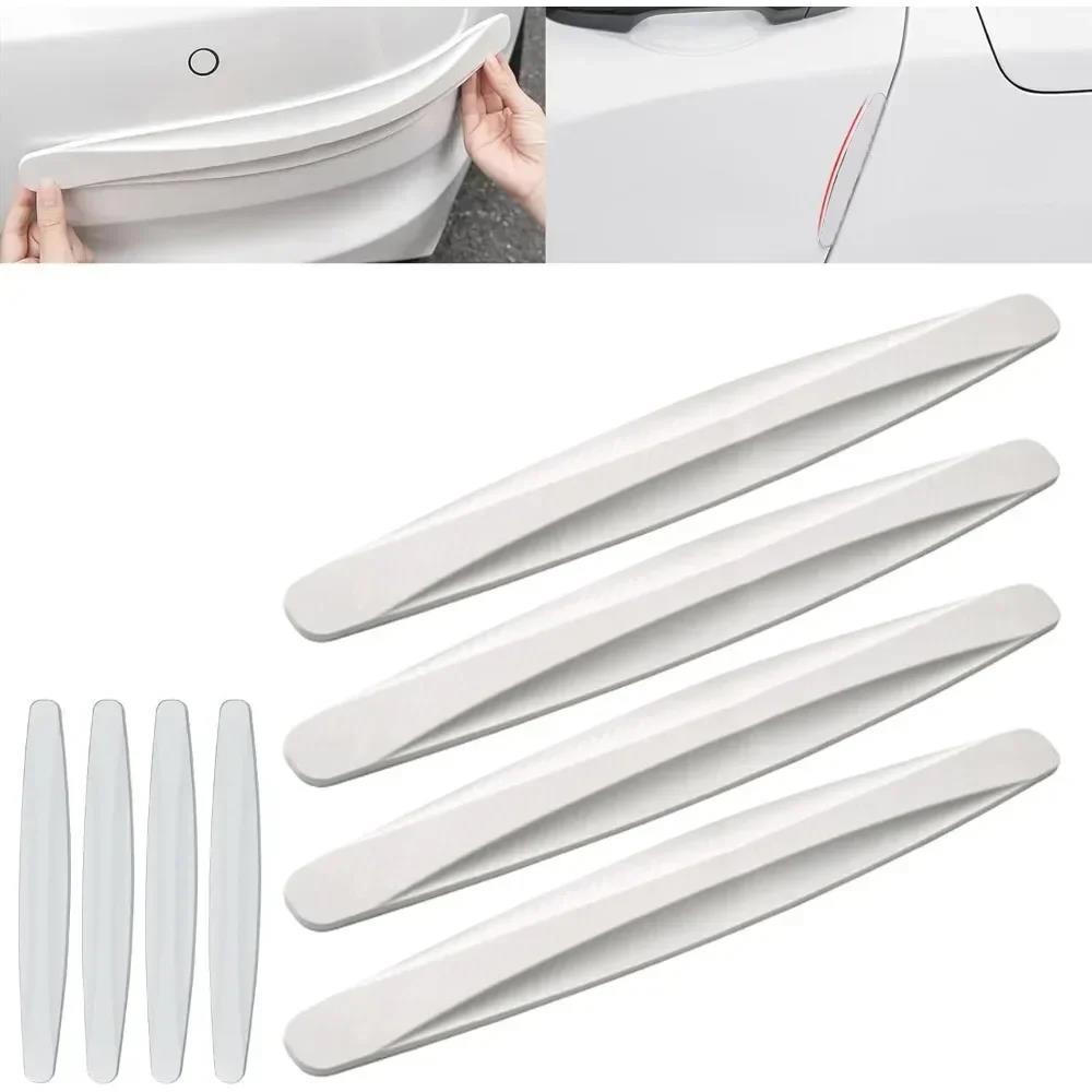 Anti Collision Car Bumper Guard Strip Car Sticker Door Edge Guards Trim Molding Protection Strip Scratch Protector Crash Bar Interior Mirrors 6