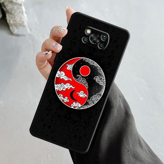 Маска самурая Дракона и Волка для Xiaomi Poco X3 Nfc X4pro X5 M3 для Mi 12 13 11 10 10t 8 Note10 Lite 11ultra 11t Pro F1, чехол