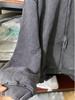 Модный unisex толстовка-худи с капюшоном и молнией в стиле пэчворк 2023
