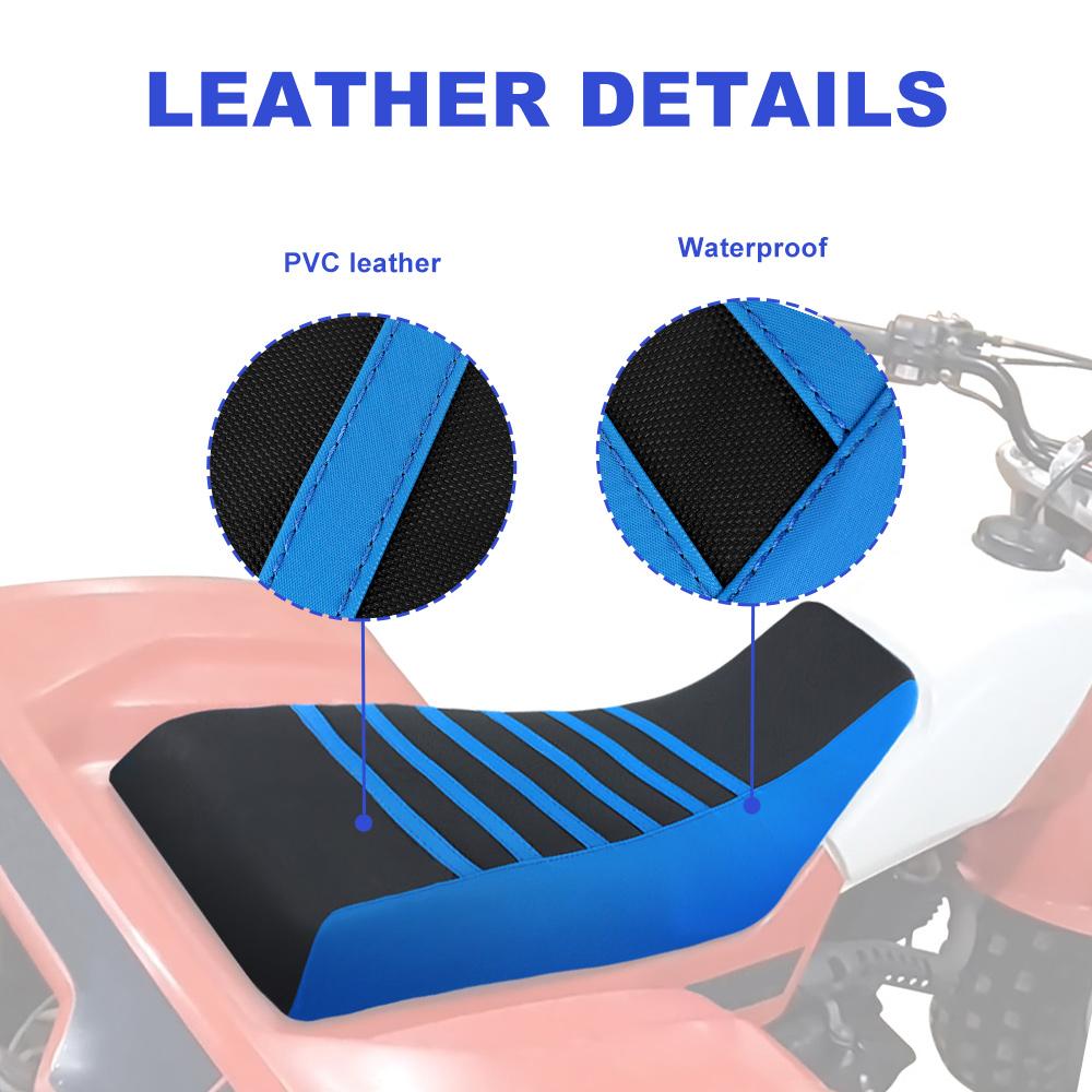 Для HONDA ATC 200X ATC200X 1983 1984 1985 Мотоциклетный Чехол на Сиденье ПВХ Кожа Водонепроницаемый Нескользящий Подушка Сиденья Седла Чехол