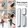 4Pcs Cat Eyes Nail Magnet Double-Head Nail Magnetic Stick Multifunctional Long Strip Magnet for DIY Manicure Strong Nail Magnet Tool Set for