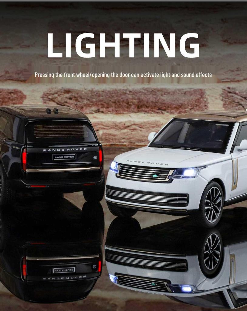 (в штучной упаковке) 1:32 Модель игрушечного внедорожника Land Rover Range Rover SV2022 из сплава.