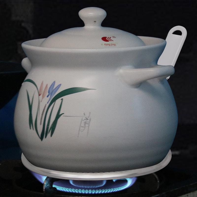 Двухслойная подставка из нержавеющей стали с теплопроводностью для сковородок