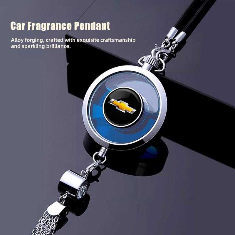 dmzu3 Car Perfume Aromatherapy Pendant Diffuser Auto Accessories For Chevrolet Spark Captiva Cruze Malibu Equinox Trax Camaro Blazer